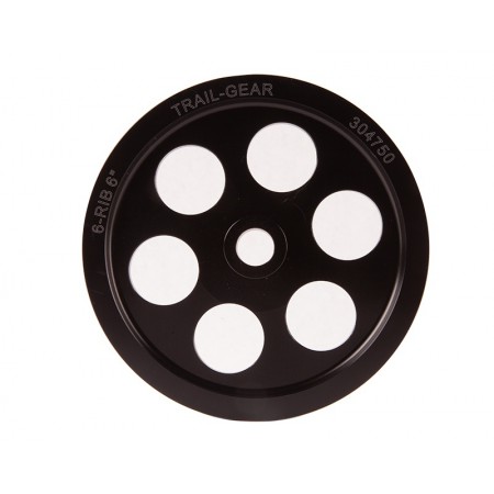 PS SERPENTINE PULLEY, 6-RIB, 6" PS SERPENTINE PULLEY, 6-RIB, 6"