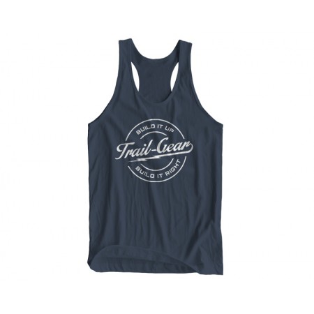 T-SHIRT,LIGHTNING SEAL,INDIGO TANK,WOMENS LARGE