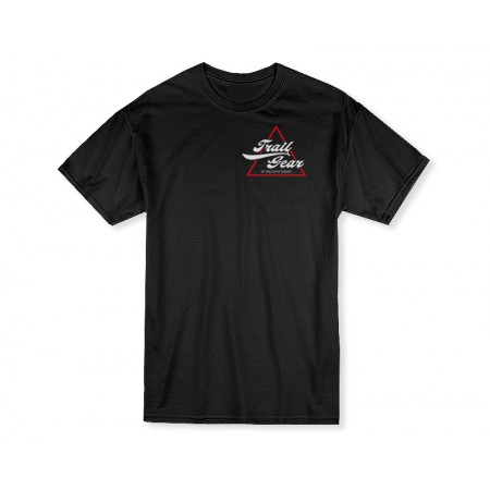 T-SHIRT,TRIANGLE,BLACK,MENS TALL XX-LARGE