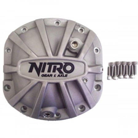Крышка дифференциалов DANA 30 усиленная (алюминий) Nitro Gear and Axle NPCOVER-D30