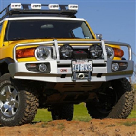 ARB Deluxe Bar/Bumper, Toyota FJ Cruiser 2007-11 (Req. 3520010 Or 3520010) Uses Opt. Fog 6821201