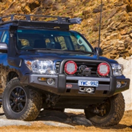 Toyota Land Cruiser 200 Series & LX570, ARB Sahara Bar/Bumper (2012+, Req. 5100030, Uses Opt Fogs 6821201)