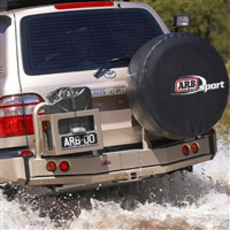 ARB Rear Bar/Bumper, 1998-2007 Land Cruiser UZJ100 HDJ100 (Requires Swing Outs Or Blank Panels)