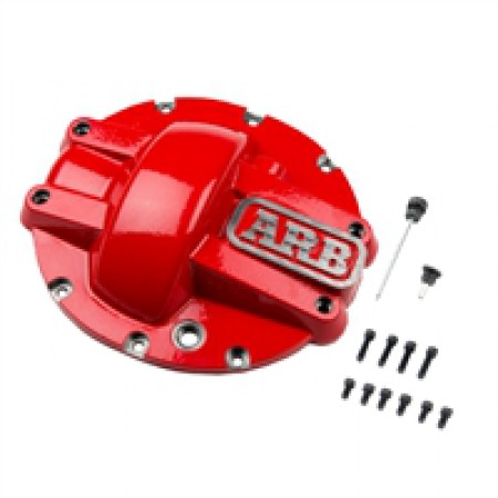 Крышка редуктора ARB Differential Cover, Красная, для моста GM 8.5 & 8.6