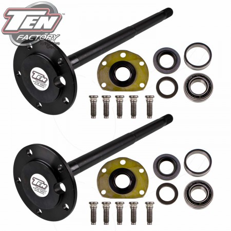 AMC 20 Performance Complete Rear Axle Kit; Axle Length 26.25/23.25"; 29 Spline; Incl. Left and Right Axle, Bearings, Seals and Wheel Studs AMC 20 Performance Complete Rear Axle Kit; Axle Length 26.25/23.25"; 29 Spline; Incl. Left and Right Axle, Bearings, Seals and Wheel Studs
