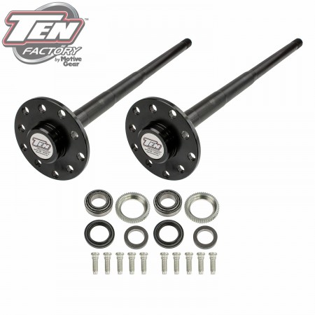 Dana 44 Performance Complete Rear Axle Kit; Axle Length 31.10"/32.50"; 30 Spline; Incl. Left and Right Axles, Bearings, Seals and Wheel Studs; 4140 Chromoly; Exc. Rubicon and Unlimited Rubicon