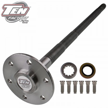 8.875" (12 Bolt) Performance Single Rear Axle Kit; Axle Length 31.28"; 30 Spline; Incl. One Axle, Bearings, Seals and Studs; 1541H Manganese